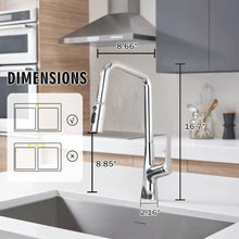 Load image into Gallery viewer, Professional Kitchen Faucet With 3 Function 360 Sprayer And 1 Touch Switching