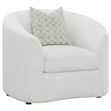 Load image into Gallery viewer, Rory - Sloped Arms Chair With Pillow - White