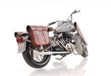 Load image into Gallery viewer, Hand Painted Decorative Motorcycle - Gray