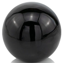 Load image into Gallery viewer, Decorative Orb Tabletop Sculpture - Black