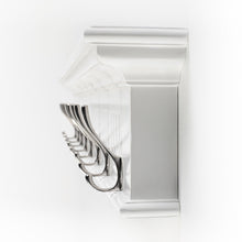 Load image into Gallery viewer, 51" Wood Eight Hook Wall Mount Rack - White
