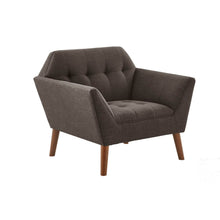 Load image into Gallery viewer, Modern Lounge Chair With Button Tufting