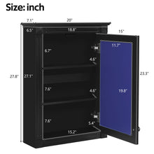 Load image into Gallery viewer, Wall Mounted Bathroom Storage Medicine Cabinet For Over Toilet With Mirror