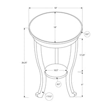 Load image into Gallery viewer, Accent End Table, 2 Tier, Traditional - Walnut