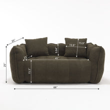 Load image into Gallery viewer, Cozy Beanbag Chair With High Resilience Foam Core For 2