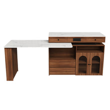 Load image into Gallery viewer, Kitchen Island With Extendable & Rotating Table