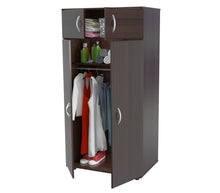 Load image into Gallery viewer, 32" Melamine Mirro Combo Dresser - Espresso