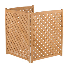 Load image into Gallery viewer, Outdoor 3 Panel Air Conditioner Fence Screen