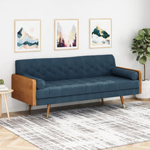 Load image into Gallery viewer, Aidan - Mid Century Modern Tufted Fabric Sofa