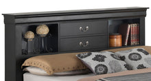Load image into Gallery viewer, Traditional Style Bookcase Storage Bed