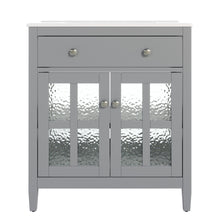Load image into Gallery viewer, Bathroom Vanity With Ceramic Sink, Adjustable Shelf & Tip Out Tray