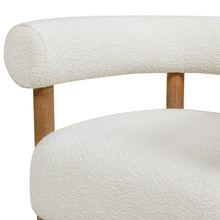 Load image into Gallery viewer, Fuji - Barrel Accent Arm Chair - Ivory White
