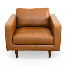 Load image into Gallery viewer, Catherine - Lounge Chair - Brown / Tan
