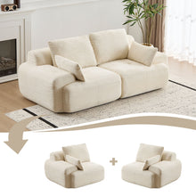 Load image into Gallery viewer, 2 Seater Large Sectional Couches For Living Room