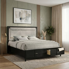 Load image into Gallery viewer, Opel - Storage Bed With LED Headboard