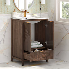 Load image into Gallery viewer, Modern Bathroom Vanity With Sink Combo