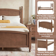 Load image into Gallery viewer, Bed Frame With Headboard & Footboard