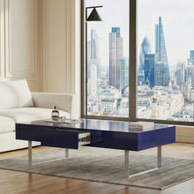 Load image into Gallery viewer, Rectangular Coffee Table With Hidden Storage