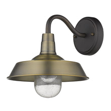 Load image into Gallery viewer, Shallow Plate Shape Wall Light - Brushed Gold