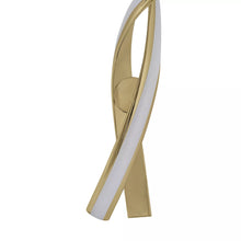 Load image into Gallery viewer, 2 Light Metal LED Dimmable Chandelier - Gold