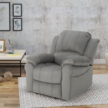 Load image into Gallery viewer, Wide Manual Glider Standard Recliner - Gray