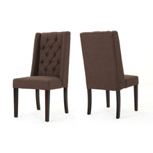 Load image into Gallery viewer, Sophisticated Tufted Dining Chair With High Back Design