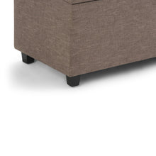 Load image into Gallery viewer, Darcy - Upholstered Storage Ottoman Bench
