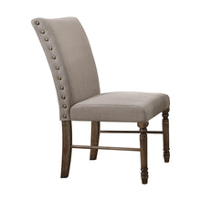 Load image into Gallery viewer, Upholstered Linen Dining Side Chairs (Set of 2) - Cream / Oak