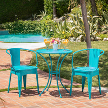 Load image into Gallery viewer, Lourdes - 3 Piece Metal Set - Teal