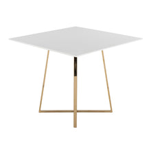 Load image into Gallery viewer, Cosmo - Contemporary Glam Square Dining Table