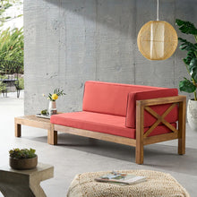 Load image into Gallery viewer, Brava - X Back Corner Bench With Coffee Table