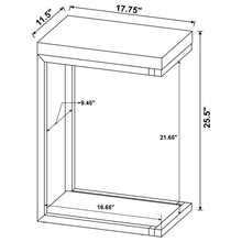 Load image into Gallery viewer, Snack Table With Industrial Base