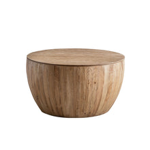Load image into Gallery viewer, Vintage Style Barrel Coffee Table With Storage