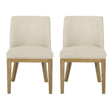 Load image into Gallery viewer, Modern Dining Chair With Durable Fabric Upholstery And Sturdy Wooden Frame (Set of 2)