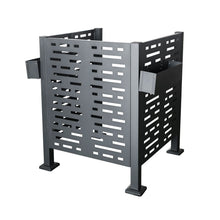 Load image into Gallery viewer, Air Conditioner Fence For Outdoor Units, Metal Privacy Fence Cover, Perfect To Conceal Air Conditioning Units, 3 Fence Panel