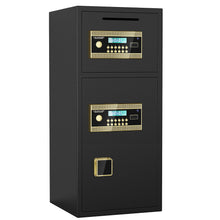 Load image into Gallery viewer, Large Double Door Coin Operated Safe, Digital Security Safe With Fireproof And Waterproof Bag