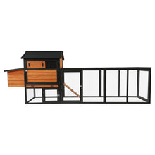Load image into Gallery viewer, Chicken Coop With Run And Nesting Box, Large Outdoor Hen House For Backyard