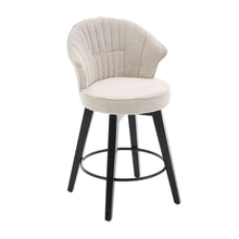 Load image into Gallery viewer, Wing Back Swivel Bar Stools (Set of 2)
