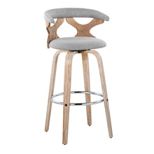 Load image into Gallery viewer, Gardenia - Contemporary Fixed Height Barstool With Swivel With Round Footrest (Set of 2)