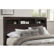Load image into Gallery viewer, Queen Size Bed With Storage Drawers And Headboard - Brown Mix