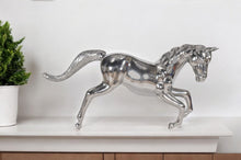Load image into Gallery viewer, Horse Figurine Tabletop Sculpture - Nickel
