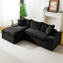 Load image into Gallery viewer, Modular Sofa, Convertible Twin Seat With Chaise Lounge