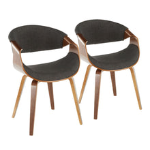 Load image into Gallery viewer, Curvo - Mid-Century Modern Chair (Set of 2)
