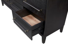 Load image into Gallery viewer, 9 Drawer Dresser - Black