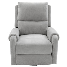 Load image into Gallery viewer, Manual Recliner Massage Chair With Swivel Rocker, 8 Massage Modes, Side Storage Pocket