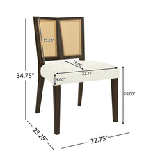 Load image into Gallery viewer, Rattan Dining Chair Without Arms (Set of 2)