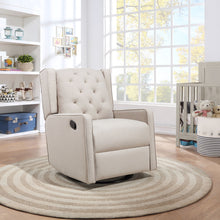 Load image into Gallery viewer, Milah - Gliding Swivel Recliner Tufted