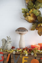 Load image into Gallery viewer, Mushroom Holiday Ornament, For Harvest Festival Fall Festival & Thanksgiving Table Decorations (Set of 2) - Beige / Light Brown