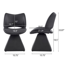 Load image into Gallery viewer, Modern Swivel Dining Chair With High Back