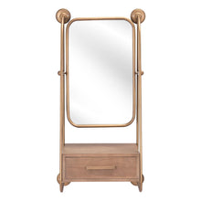 Load image into Gallery viewer, 36" Steel Framed Accent Mirror - Gold